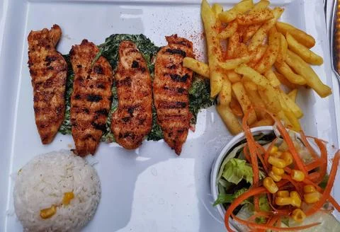 Chicken Grill Stock Photos