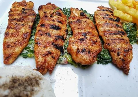 Chicken Grill Stock Photos