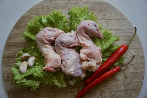 Chicken head Stock Photos