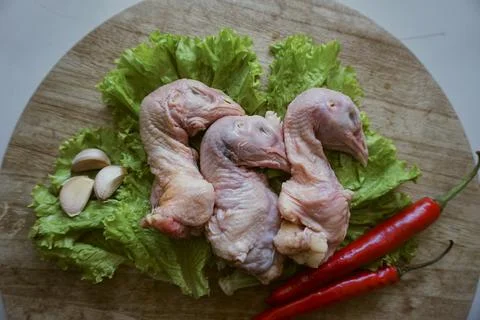 Chicken head Stock Photos