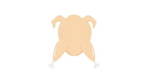 Chicken icon animation for motion graphics. Foods and Drinks Icons Stock Footage 147743239