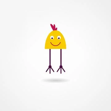 Chicken icon Stock Illustration