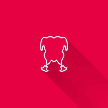 Chicken icon Stock-Illustration