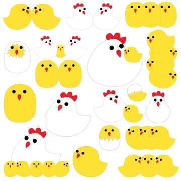 Chicken Illustrazione stock