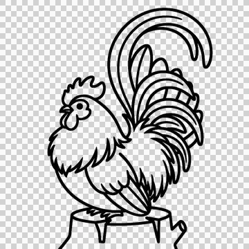 Chicken Stock-Illustration