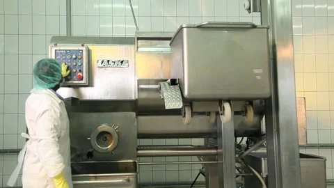 Chicken industry Stock Footage 141418039