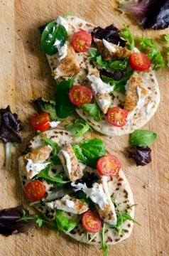 Chicken kebabs Foto stock