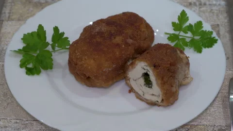 Chicken Kiev Stock Footage 171124751