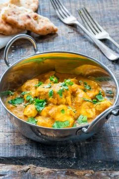Chicken korma curry Stock Photos