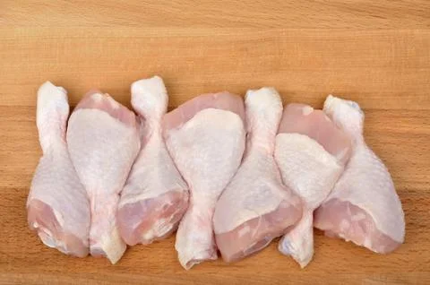 Chicken leg Stock Photos