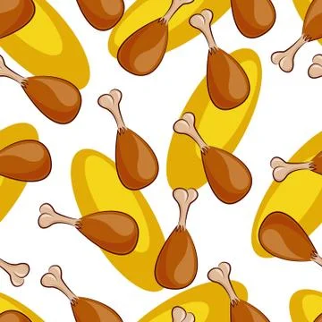 Chicken legs Stock Illustration