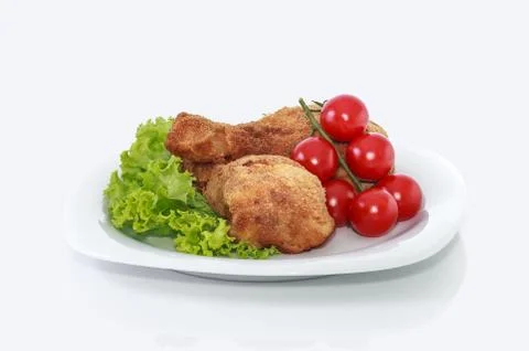 Chicken legs. 库存照片