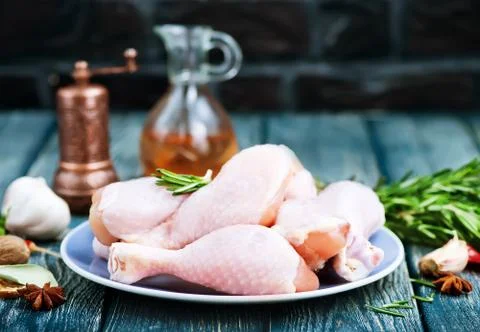 Chicken legs Stock Photos