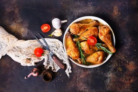 Chicken legs Stock Photos