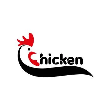 Chicken logo design template Stock Illustration