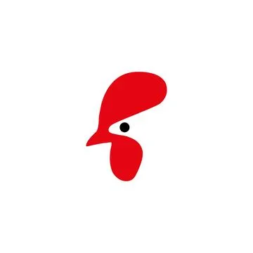 Chicken logo icon design template Stock Illustration