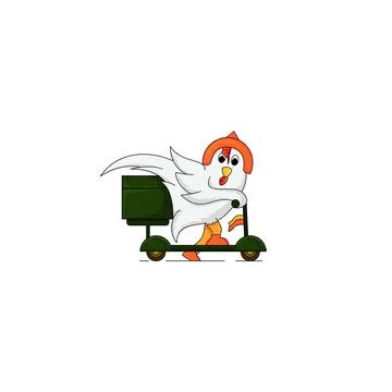 Chicken logo Stock Illustration