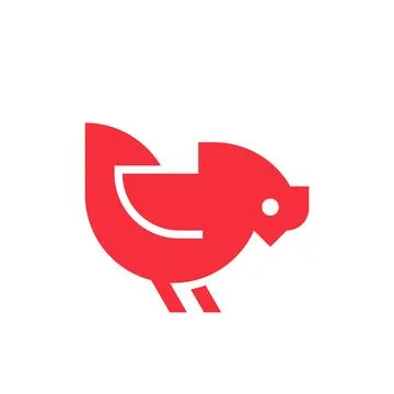 Chicken Logo Stock Illustration