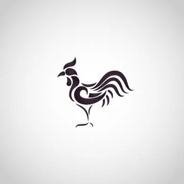 Chicken logo vector Stock Illustration
