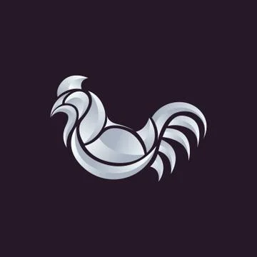 Chicken logo vector Stock Illustration
