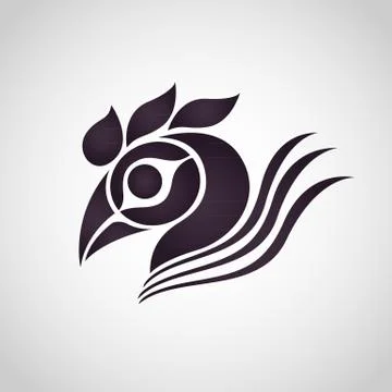Chicken logo vector Stock Illustration