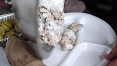 Chicken Malai Tikka Stock Footage 132582053