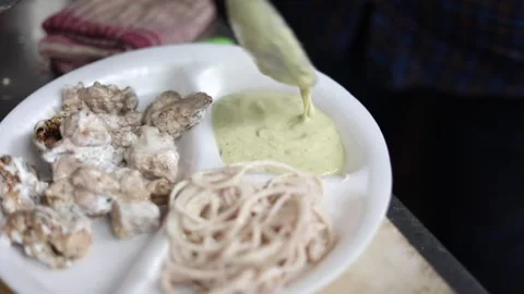 Chicken Malai Tikka Stock Footage 132582061