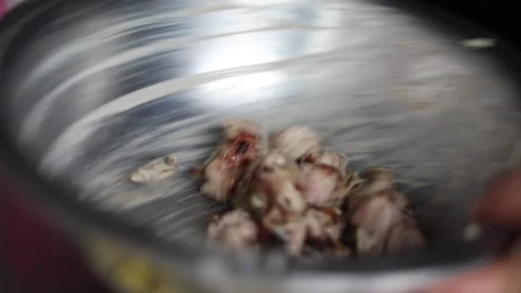 Chicken Malai Tikka Stock Footage 132582076