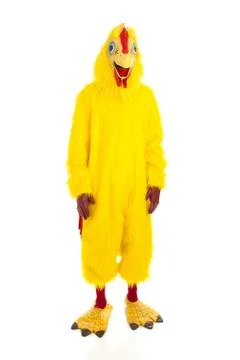 Chicken Man - Full View Stock Photos