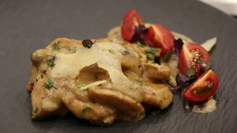 Chicken meal 10 Stock Footage 312942425