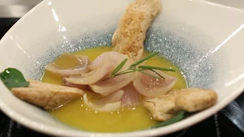 Chicken meal 4 Stock Footage 312942373