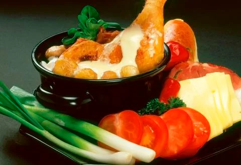 Chicken meal Stock Photos