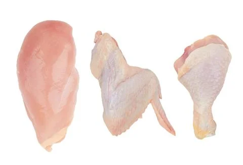 Chicken meat isolated Foto stock