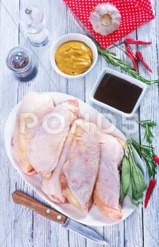 Chicken meat Stock Photos