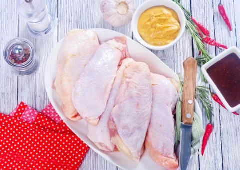Chicken meat Stock Photos