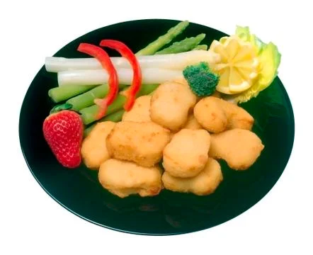 Chicken menu Stock Photos