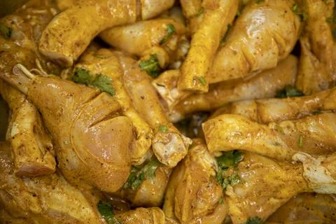 A chicken in the micronation process Fotos Stock