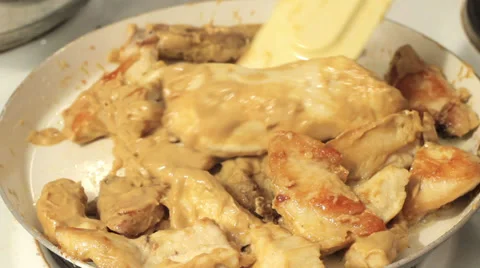 Chicken with mustard Video stock 33784778