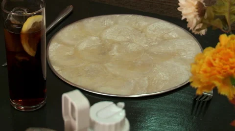 Chicken 'n chips dish Stock-Footage 48777594