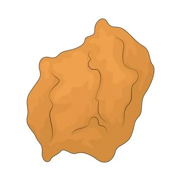 Chicken Nugget illustration Stock Illustration