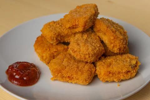  Chicken nuggets Stock Photos