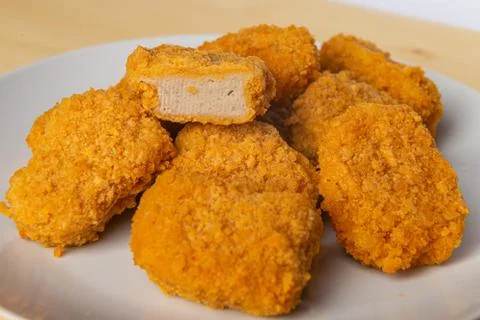 Chicken nuggets Stock Photos