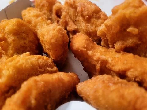 Chicken Nuggets Stock Photos