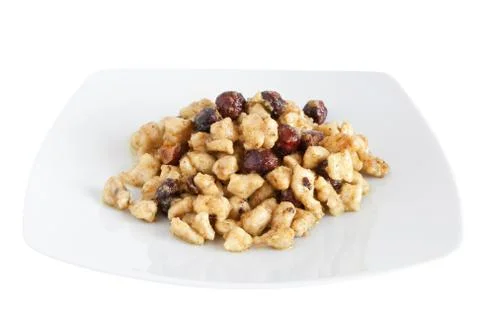 Chicken with nuts Stock Photos