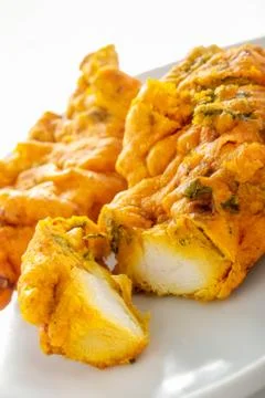 Chicken pakora Foto stock