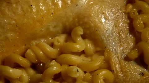 Chicken with pasta Stock Footage 250183212