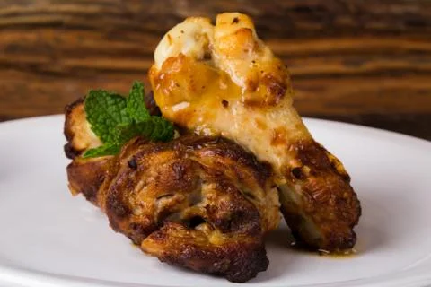 Chicken in Pieces Stock Photos