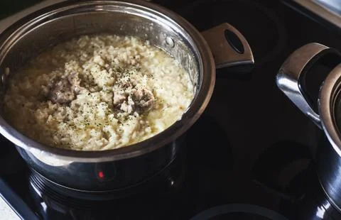Chicken Pilaf Stock-Fotos