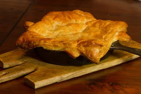 Chicken Pot Pie Foto stock