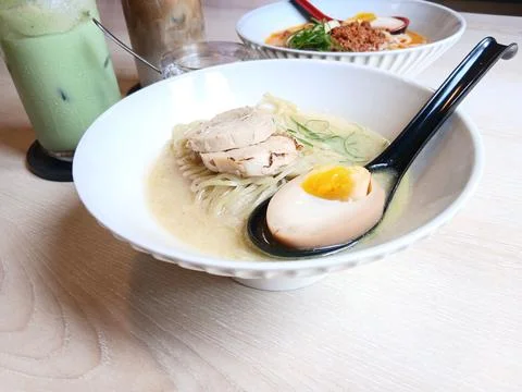 Chicken ramen Stock Photos